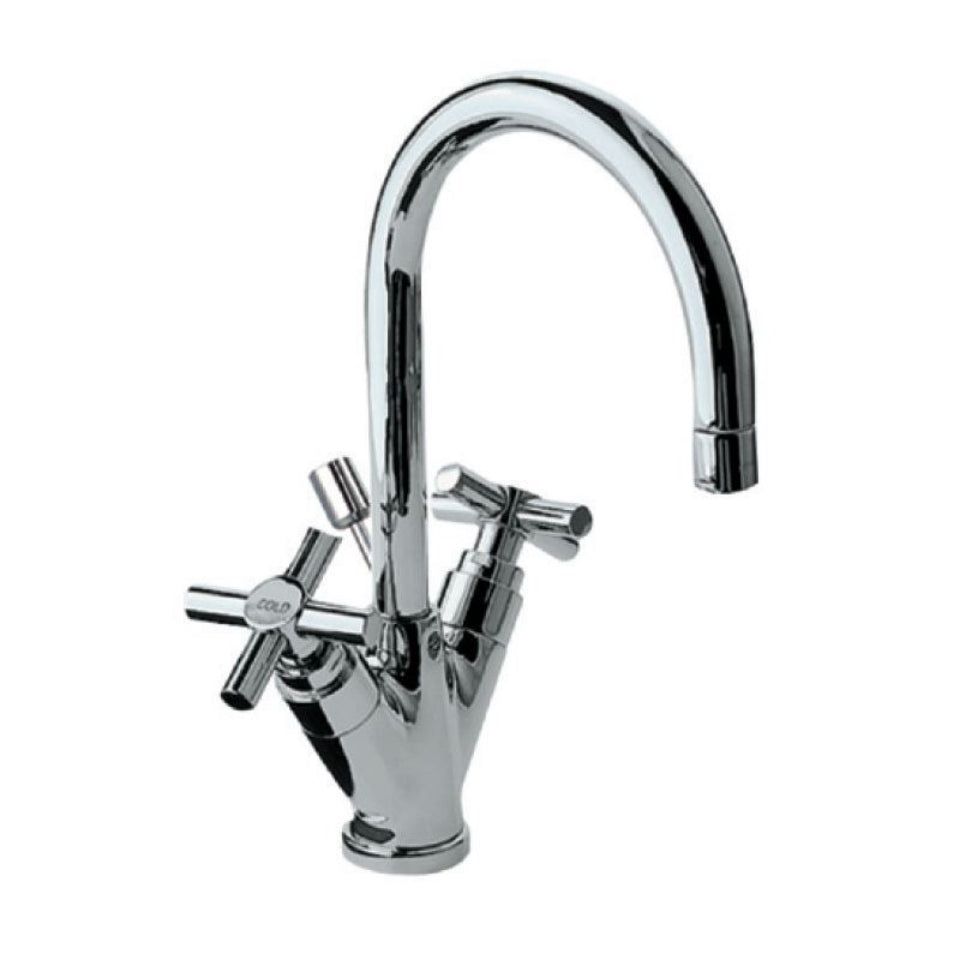 Jaquar Solo Central Hole Basin Mixer - Chrome
