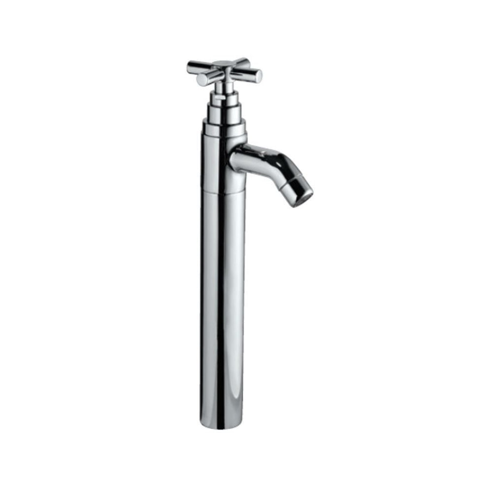 Jaquar Solo Pillar Cock - Chrome