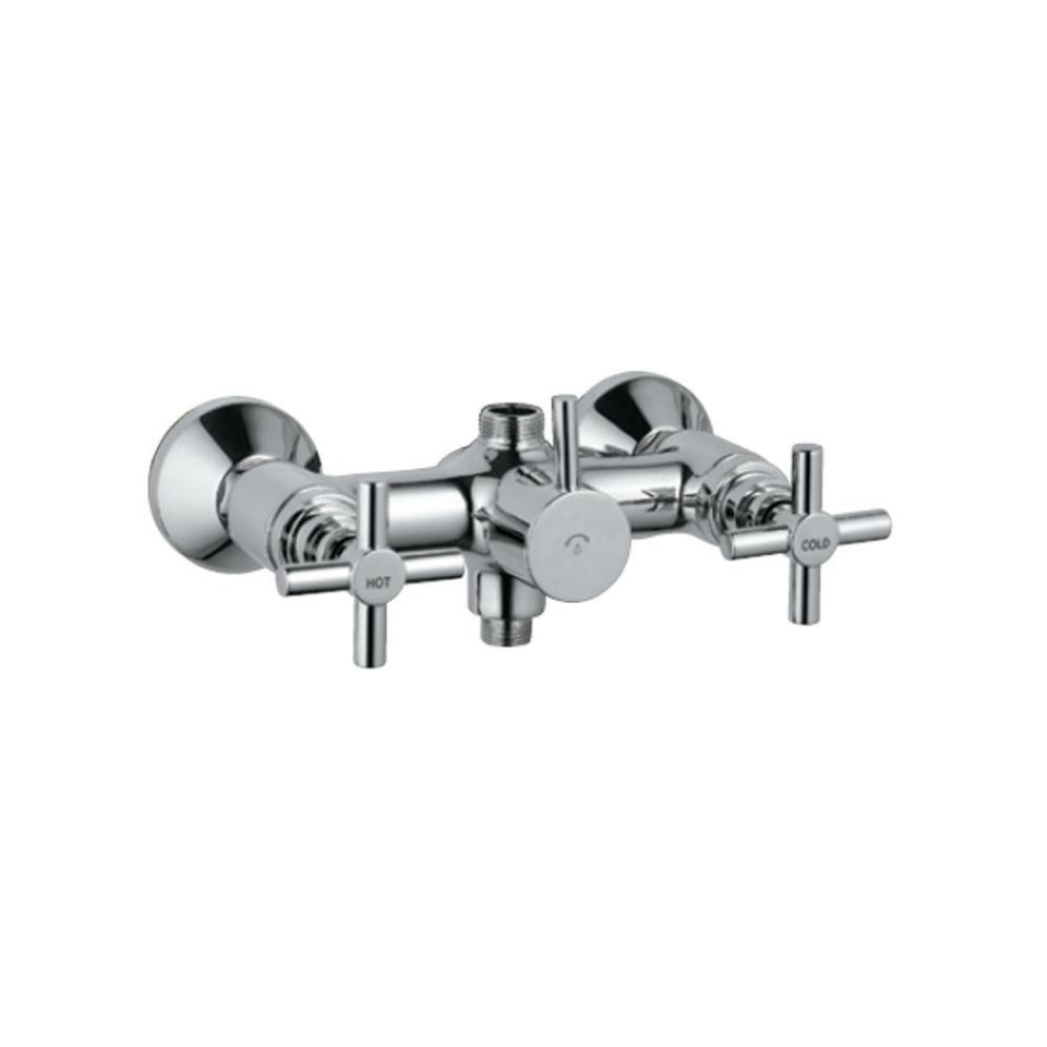 Jaquar Solo Exposed Wall Mixer - Chrome