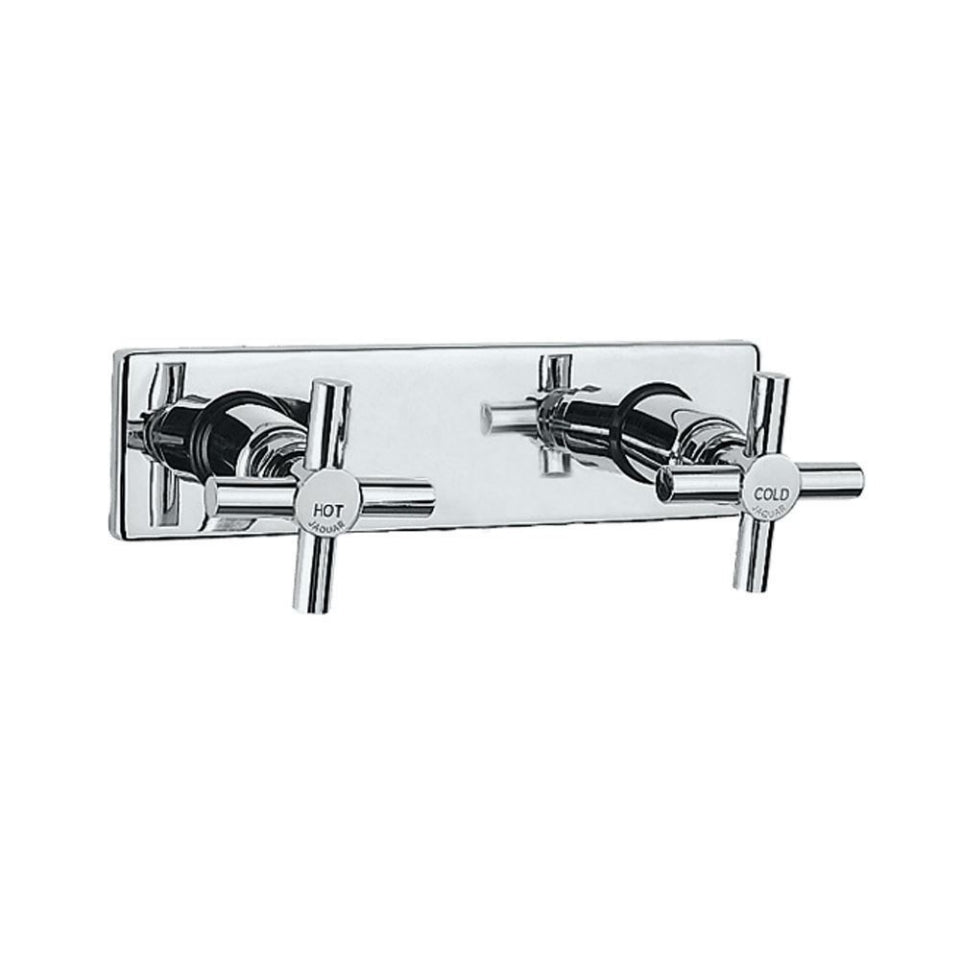 Jaquar Solo Two Concealed Stop Cocks - Chrome