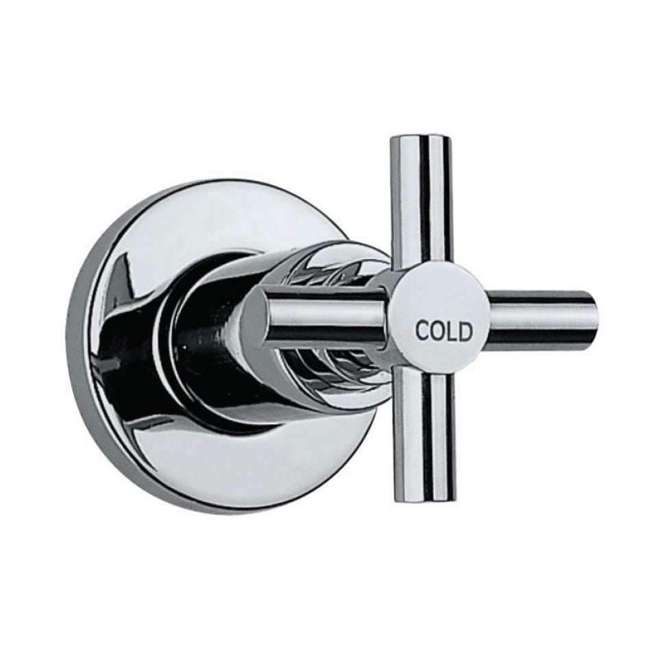 Jaquar Solo Exposed Part Kit of Concealed Stop Cock & Flush Cock - Chrome