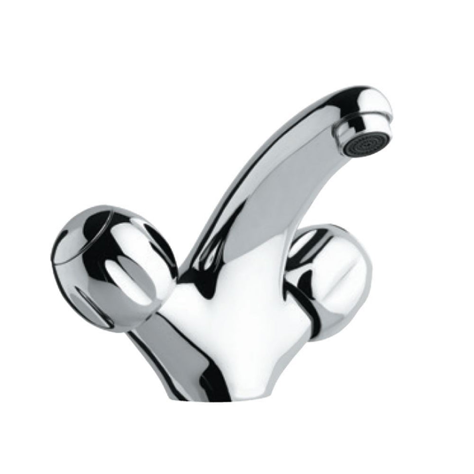 Jaquar Clarion Central Hole Basin Mixer - Chrome