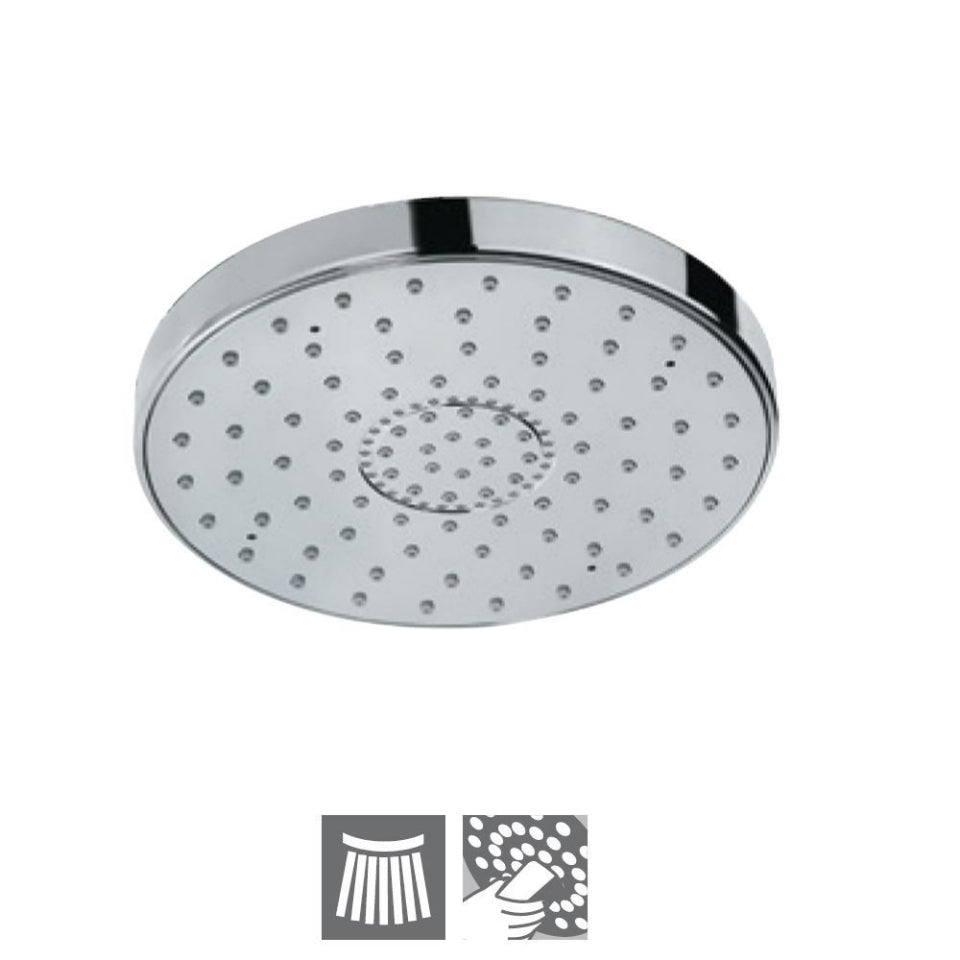 Jaquar Overhead Shower ø140mm Round Shape Single Flow - Chrome