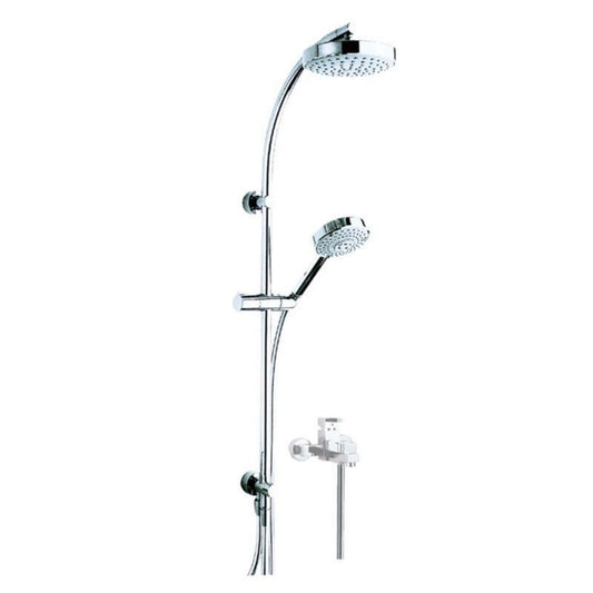 Jaquar Exposed Shower Pipe (SHA-ACR-1217R) - shown in Chrome finish; supplied in Antique Copper
