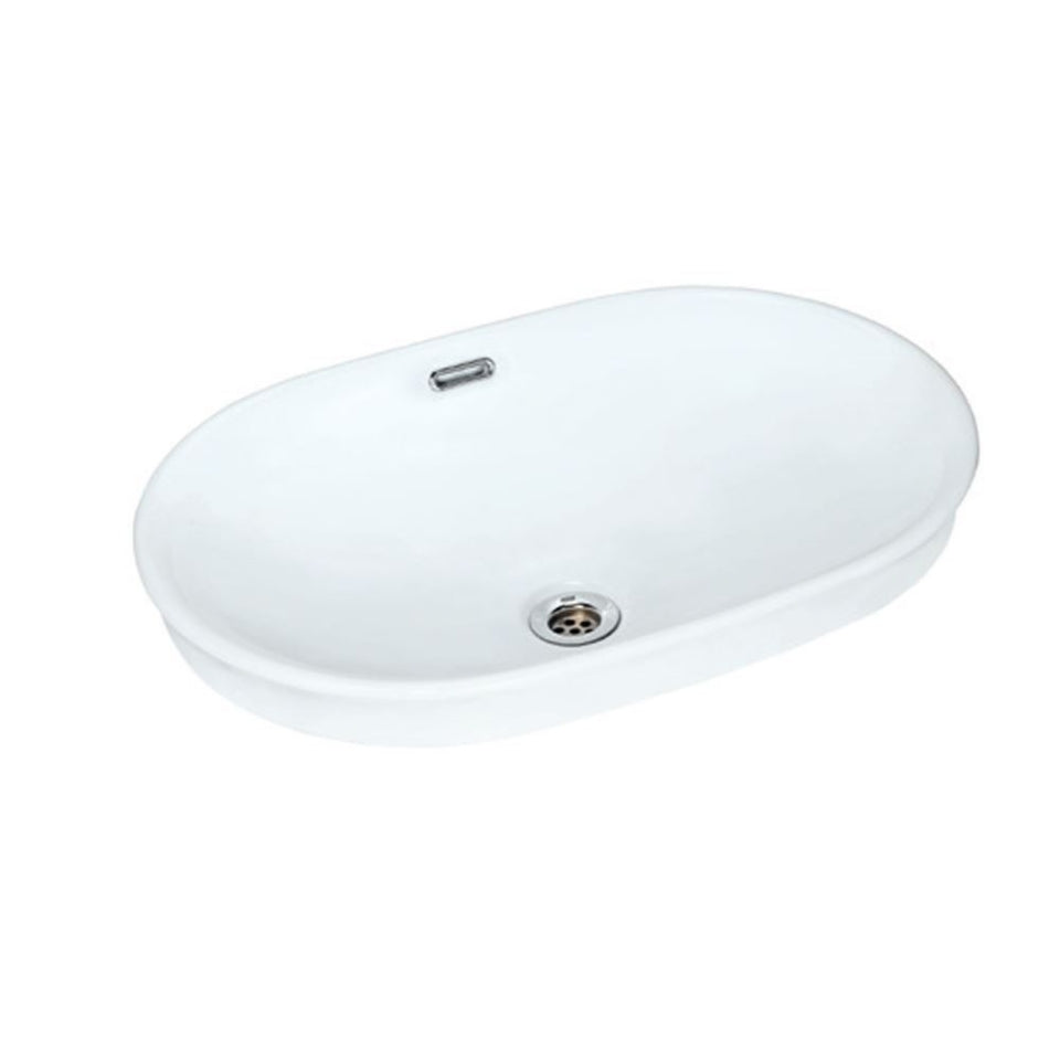 Jaquar Solo Counter Top Basin - White