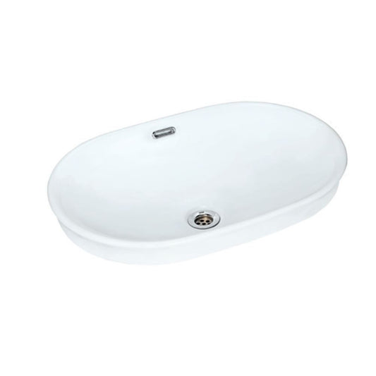 Jaquar Solo Counter Top Basin - White
