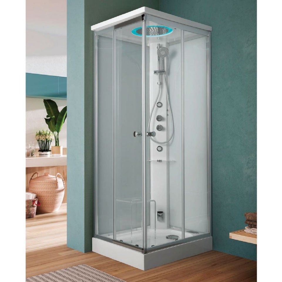 Jaquar Archimede Steam Cabin (Square) - White