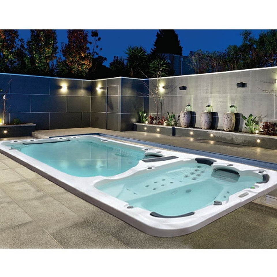 Jaquar Hydrozone Swim & Sitting Spa (5 Seater) - White