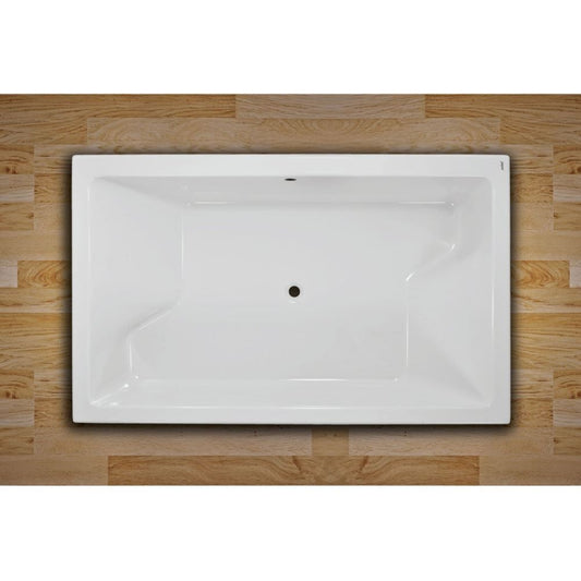 Jaquar Kubix Prime Built-in Bathtub - White