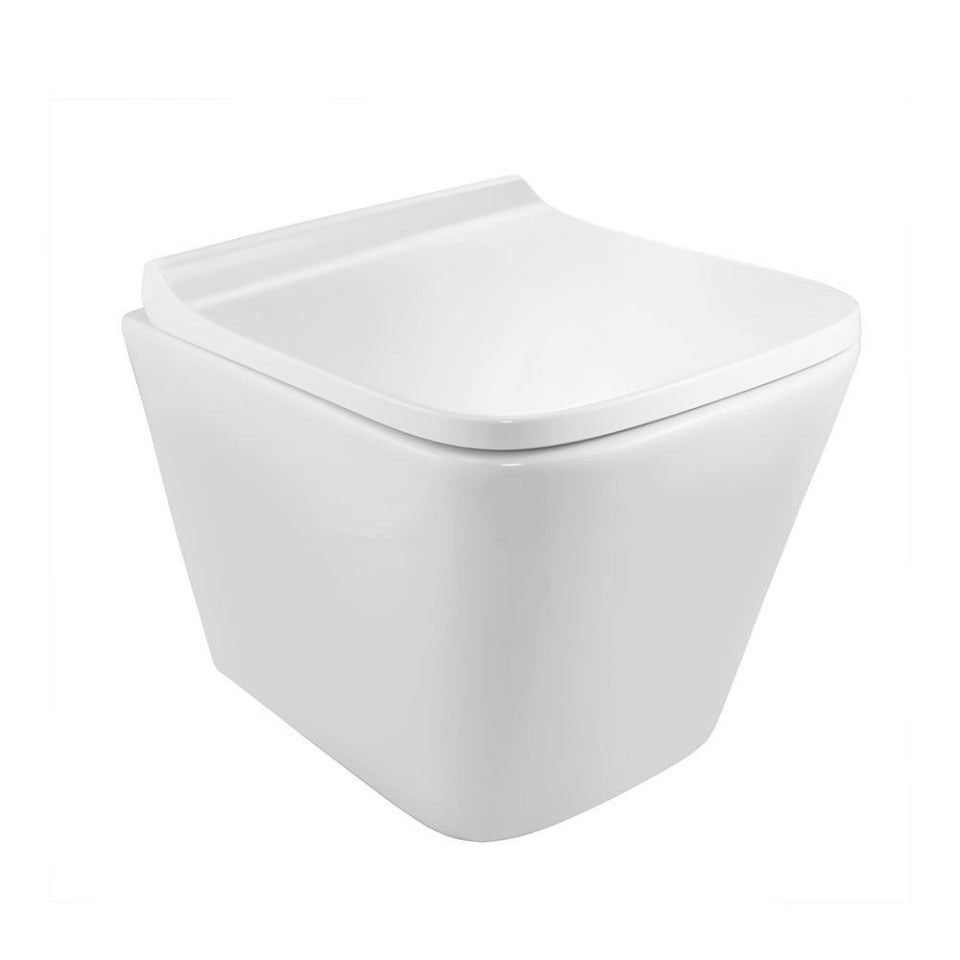 Jaquar Aria Rimless, Blind Installation Wall Hung WC - White