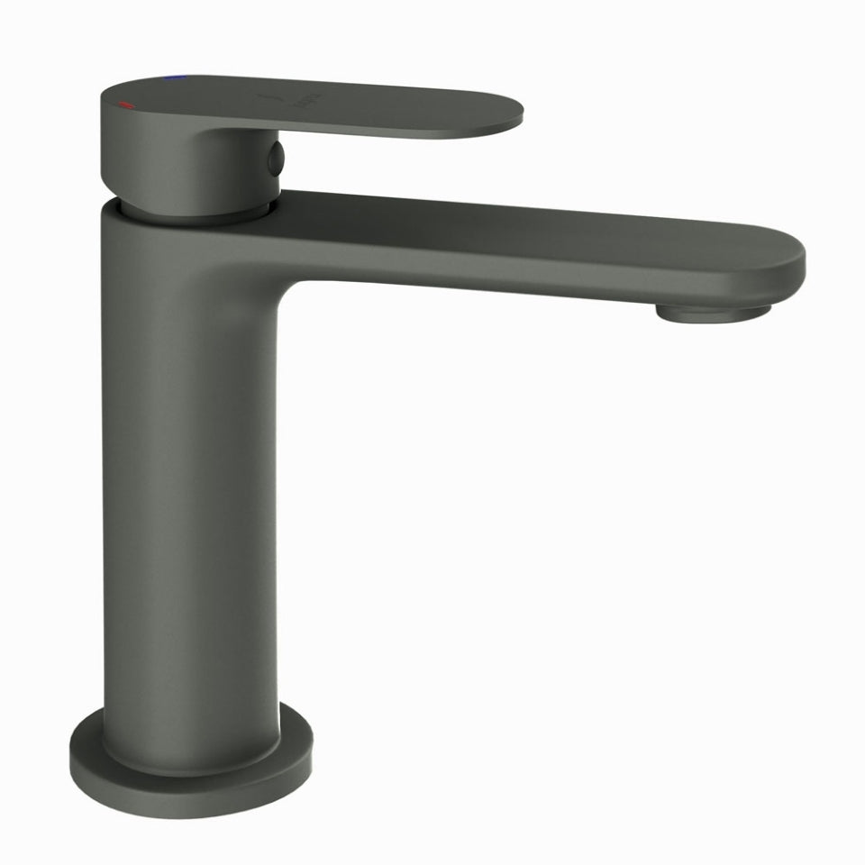 Jaquar Opal Prime Single Lever Basin Mixer - Graphite