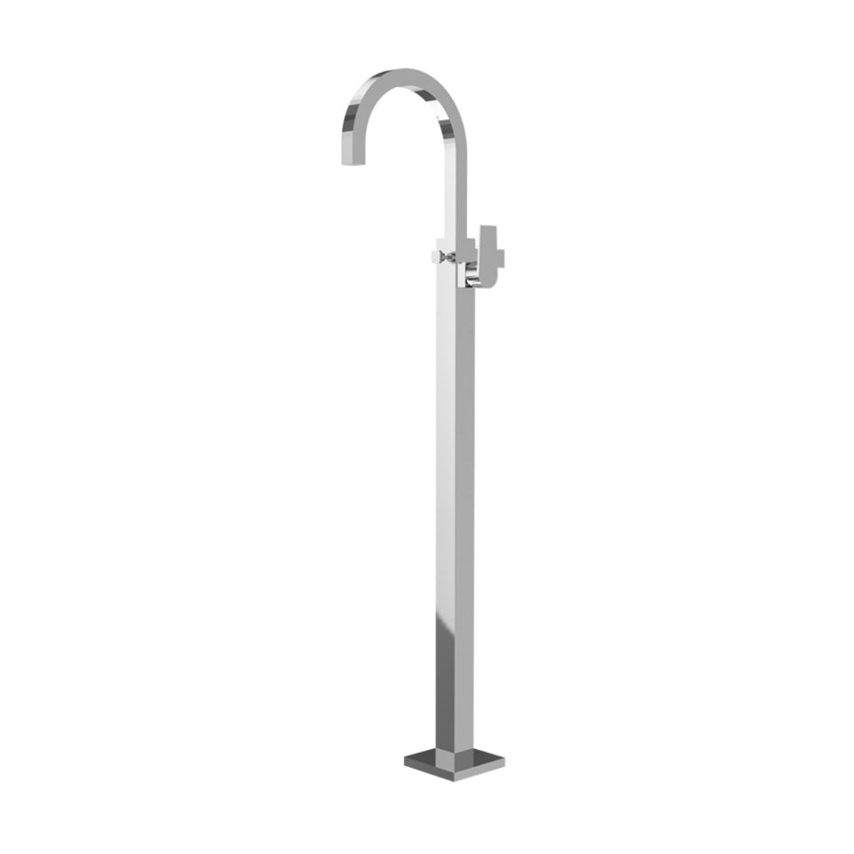 Jaquar Aria Exposed Parts of Floor Mounted Single Lever Bath Mixer - Chrome
