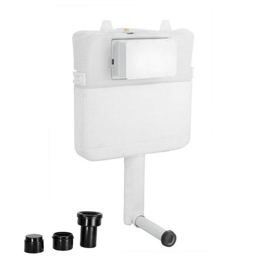 Jaquar Single piece Slim Concealed Cistern Body - White