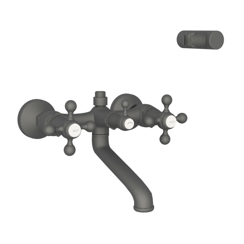 Jaquar Queens Wall Mixer - Graphite