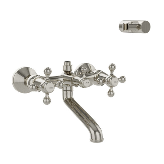 Jaquar Queens Wall Mixer - Stainless Steel