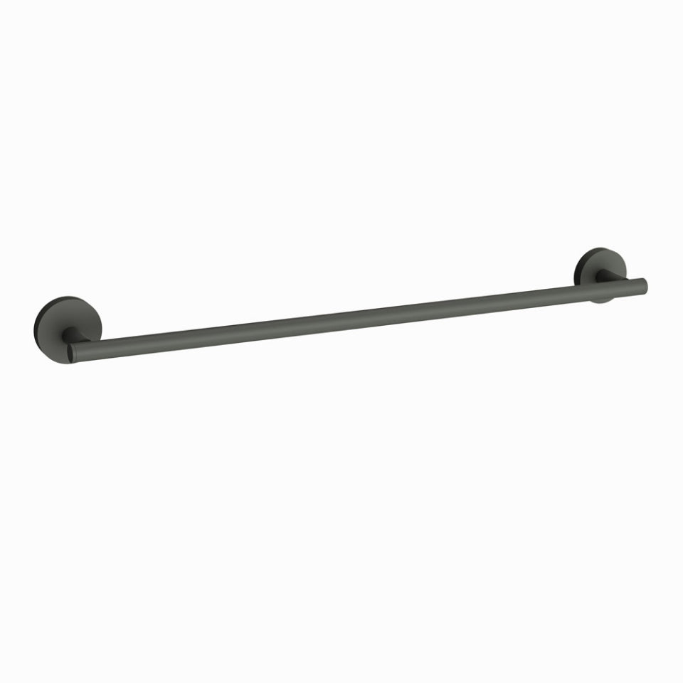 Jaquar Continental Single Towel Rail 600mm Long - Graphite
