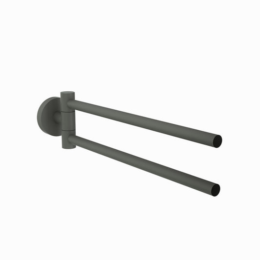 Jaquar Continental Swivel Towel Holder Twin Type - Graphite