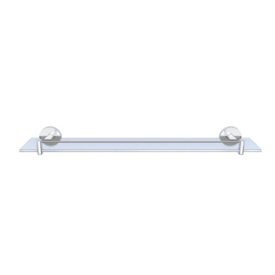 Jaquar Continental Glass Shelf 22 - Chrome