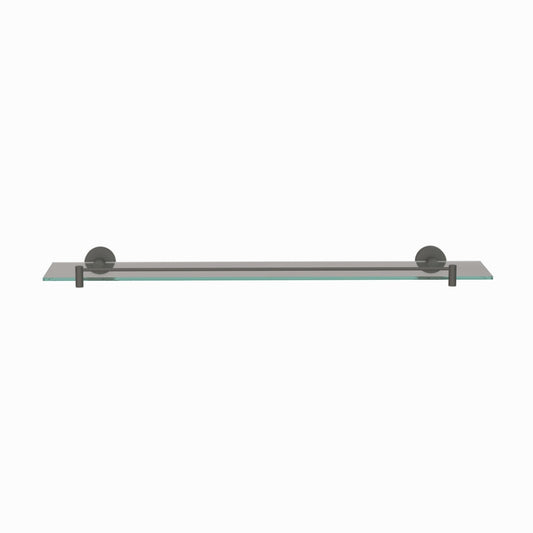 Jaquar Continental Glass Shelf 600mm Long - Graphite