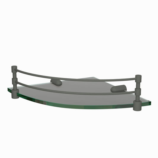 Jaquar Continental Corner Glass Shelf - Graphite