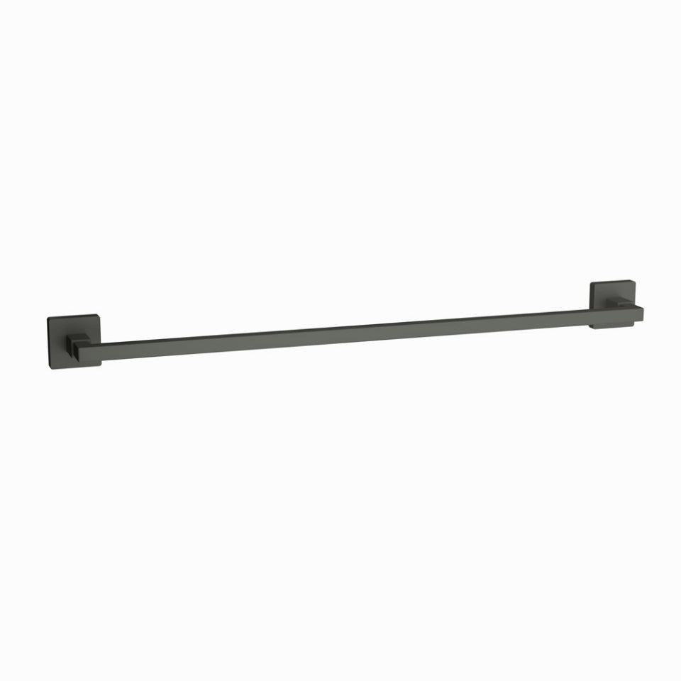 Jaquar Kubix Prime Single Towel Rail - Graphite