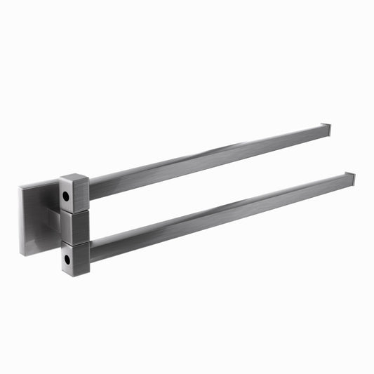Jaquar Kubix Prime Swivel Towel Holder - Stainless Steel