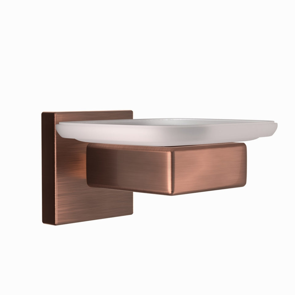 Jaquar Kubix Prime Soap Dish Holder - Antique Copper