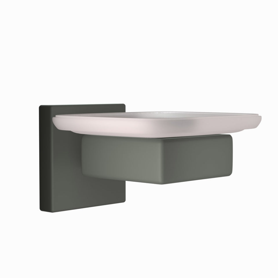 Jaquar Kubix Prime Soap Dish Holder - Graphite