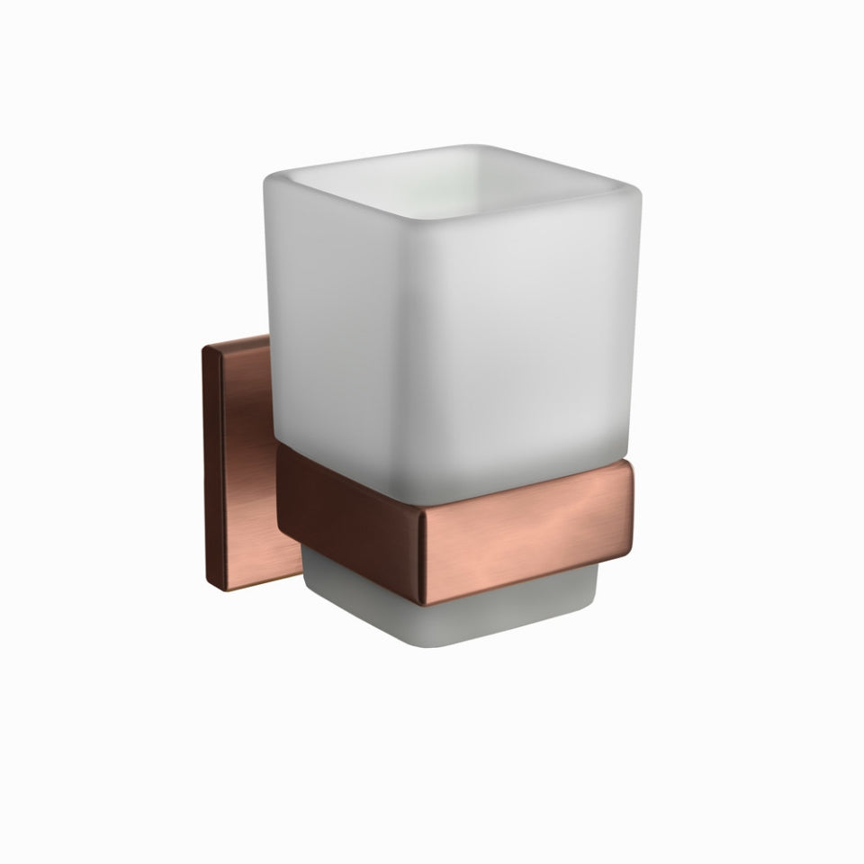 Jaquar Kubix Prime Tumbler Holder - Antique Copper