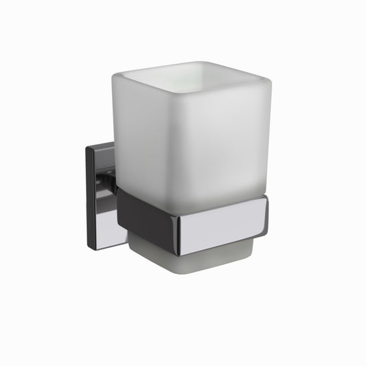 Jaquar Kubix Prime Tumbler Holder - Black Chrome