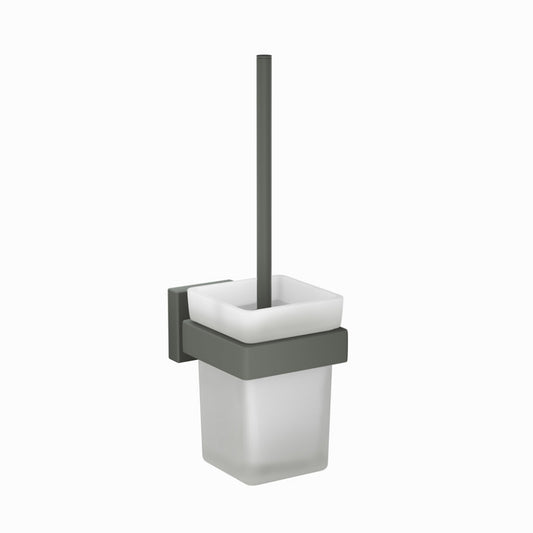 Jaquar Kubix Prime W.C. Brush Holder - Graphite