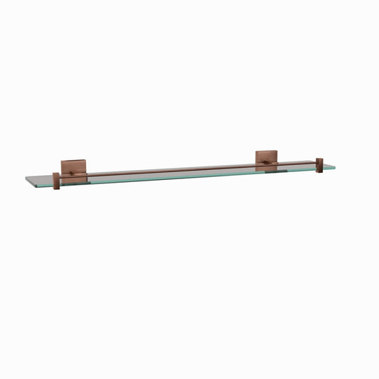 Jaquar Kubix Prime Glass Shelf - Antique Copper