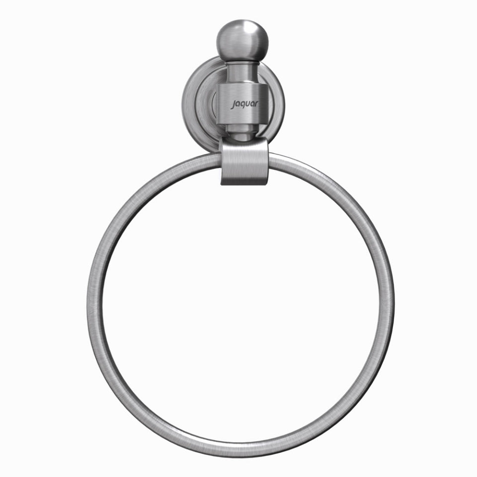 Jaquar Queens Towel Ring Round - Stainless Steel