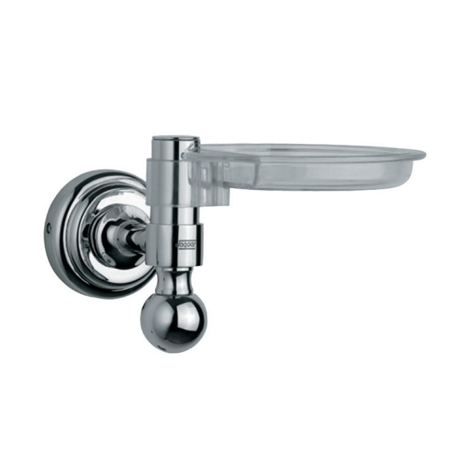 Jaquar Queens Soap Dish Polycarbonate - Chrome