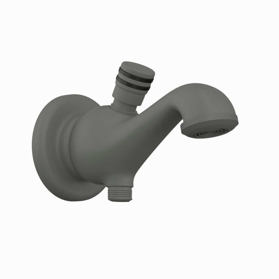 Jaquar Bath Tub Spout with Button Attachment - Graphite