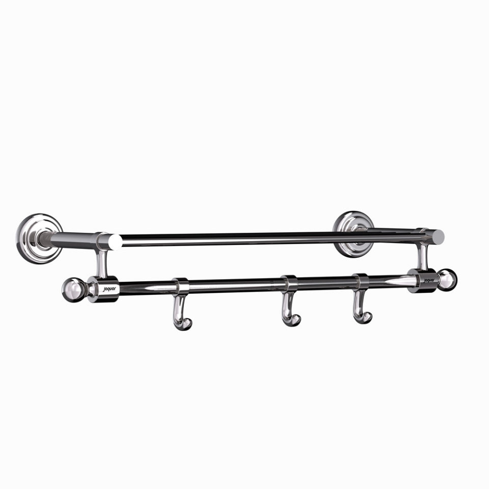 Jaquar Queens Towel Rack - Black Chrome
