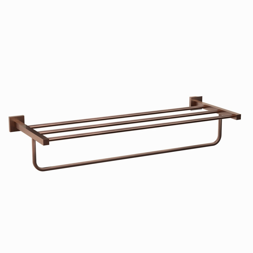 Jaquar Kubix Prime Towel Rack - Antique Copper