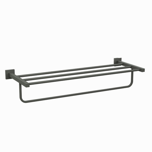 Jaquar Kubix Prime Towel Rack - Graphite
