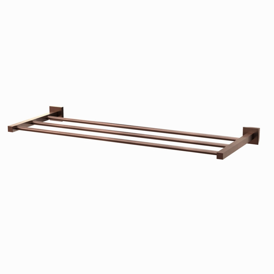 Jaquar Kubix Prime Towel Rack - Antique Copper