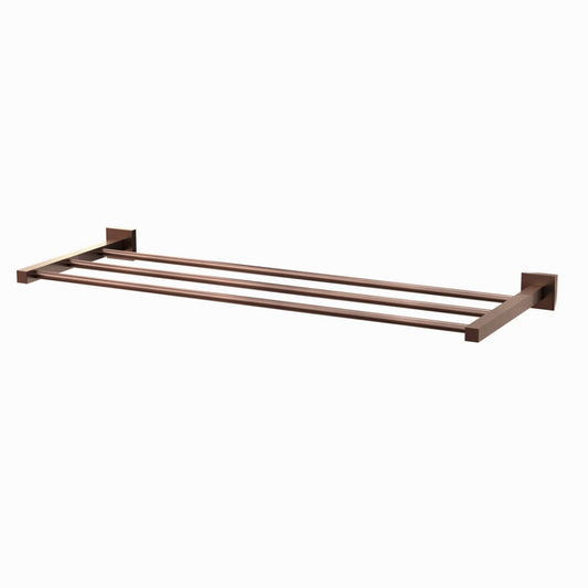 Jaquar Kubix Prime Towel Rack - Antique Copper
