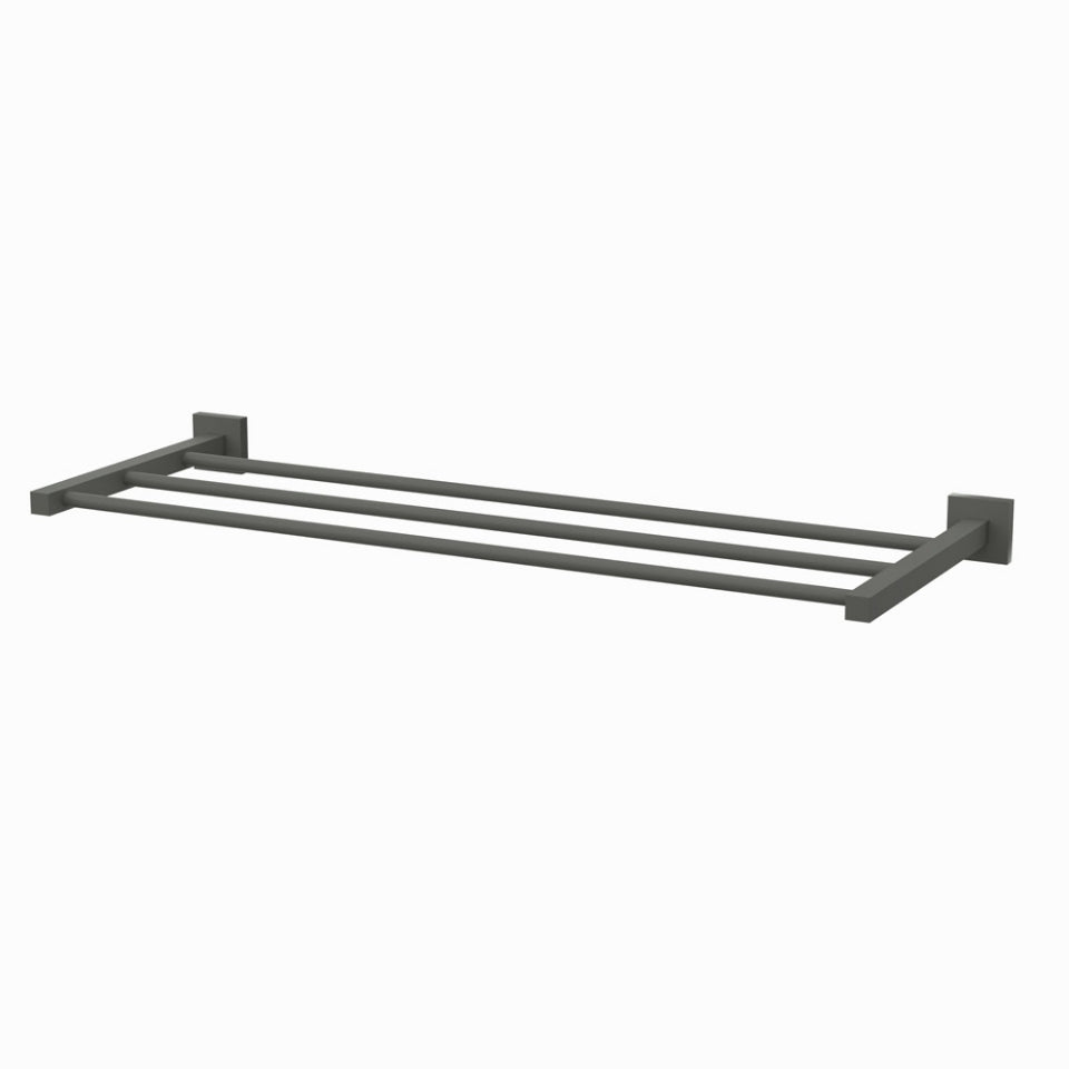 Jaquar Kubix Prime Towel Rack - Graphite