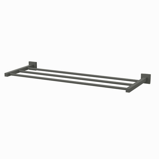 Jaquar Kubix Prime Towel Rack - Graphite