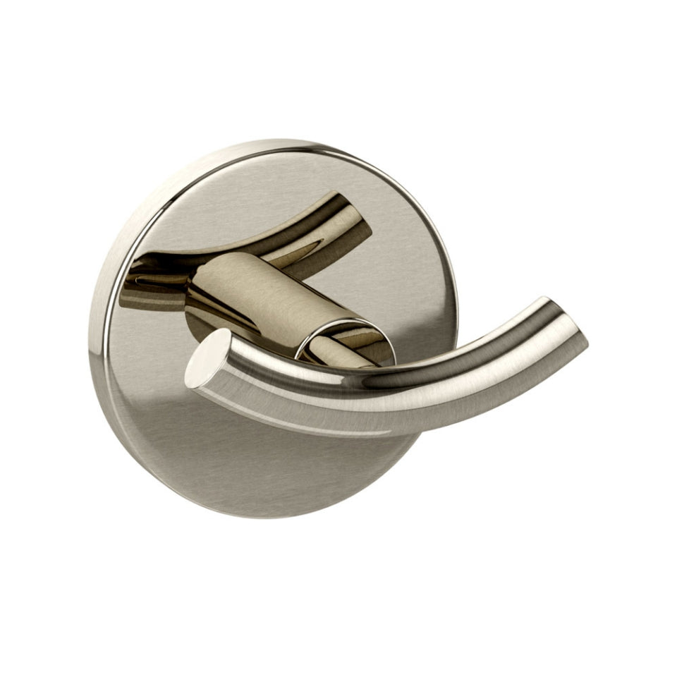 Jaquar Continental Double Coat Hook - Stainless Steel