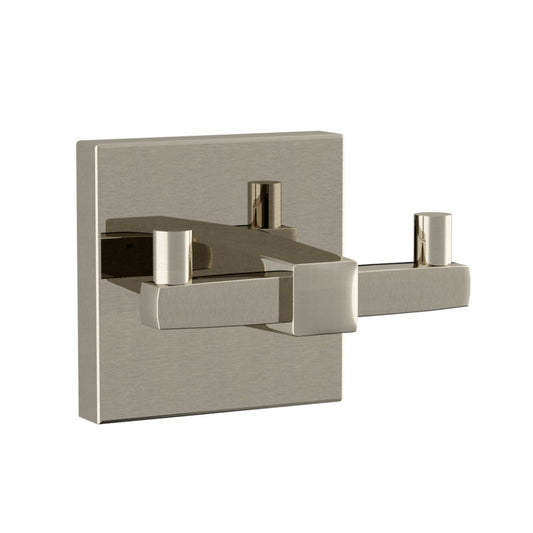 Jaquar Kubix Prime Double Coat Hook - Stainless Steel