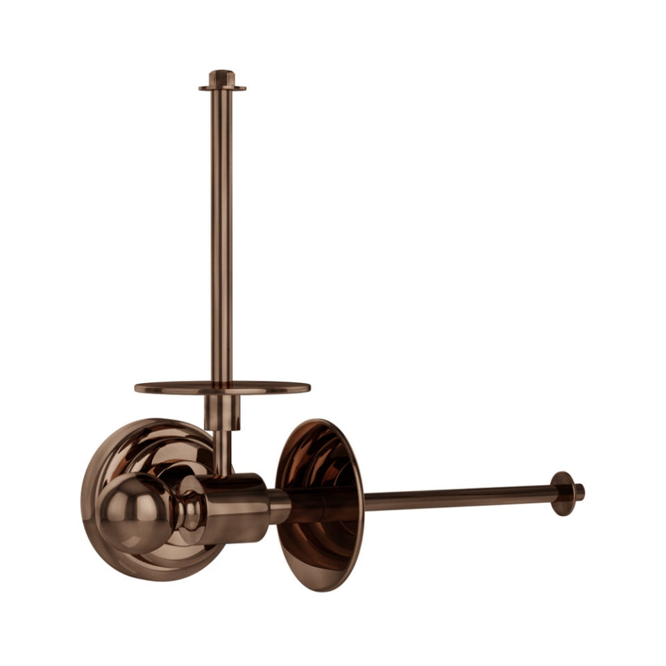 Jaquar Queens Toilet Roll Holder - Antique Copper
