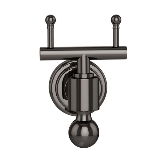 Jaquar Queens Double Coat Hook - Black Chrome