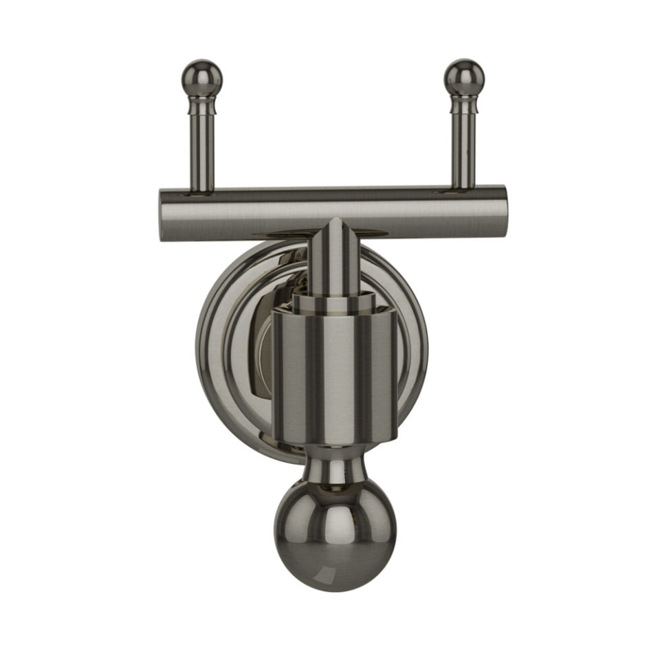 Jaquar Queens Double Coat Hook - Stainless Steel