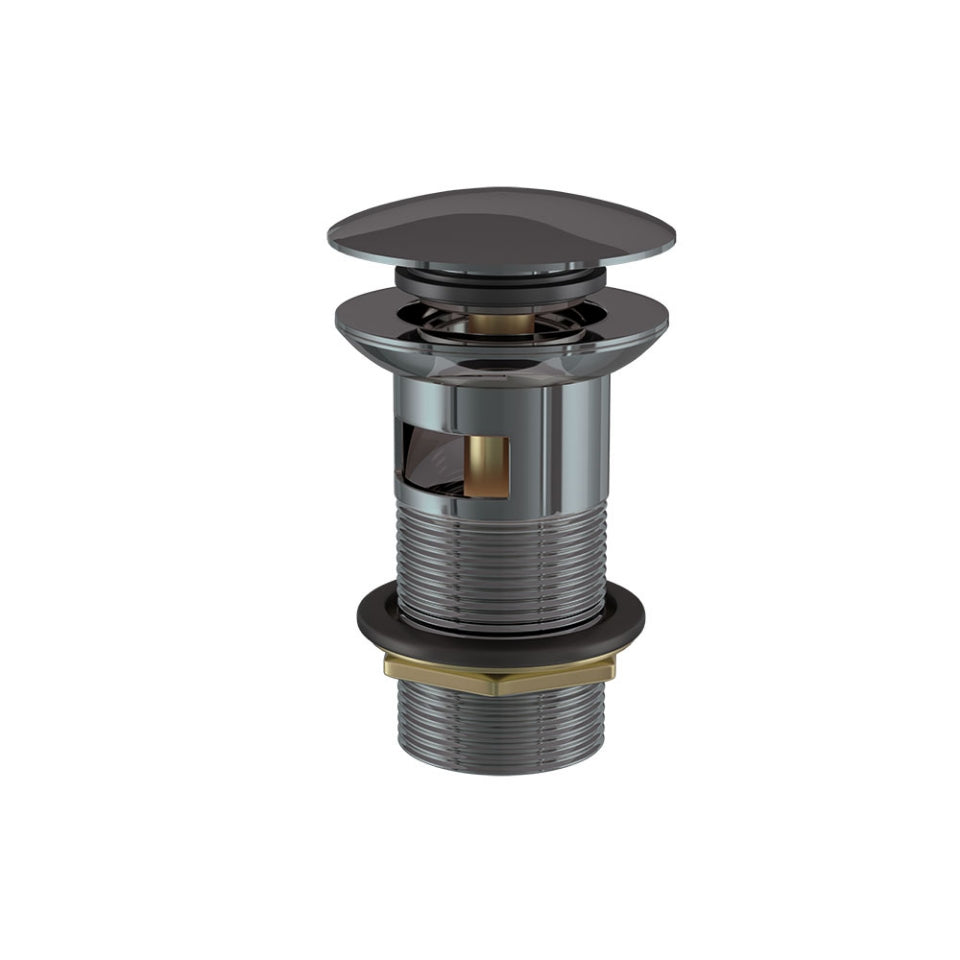 Jaquar Click Clack Waste - Black Chrome