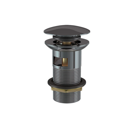 Jaquar Click Clack Waste - Black Chrome