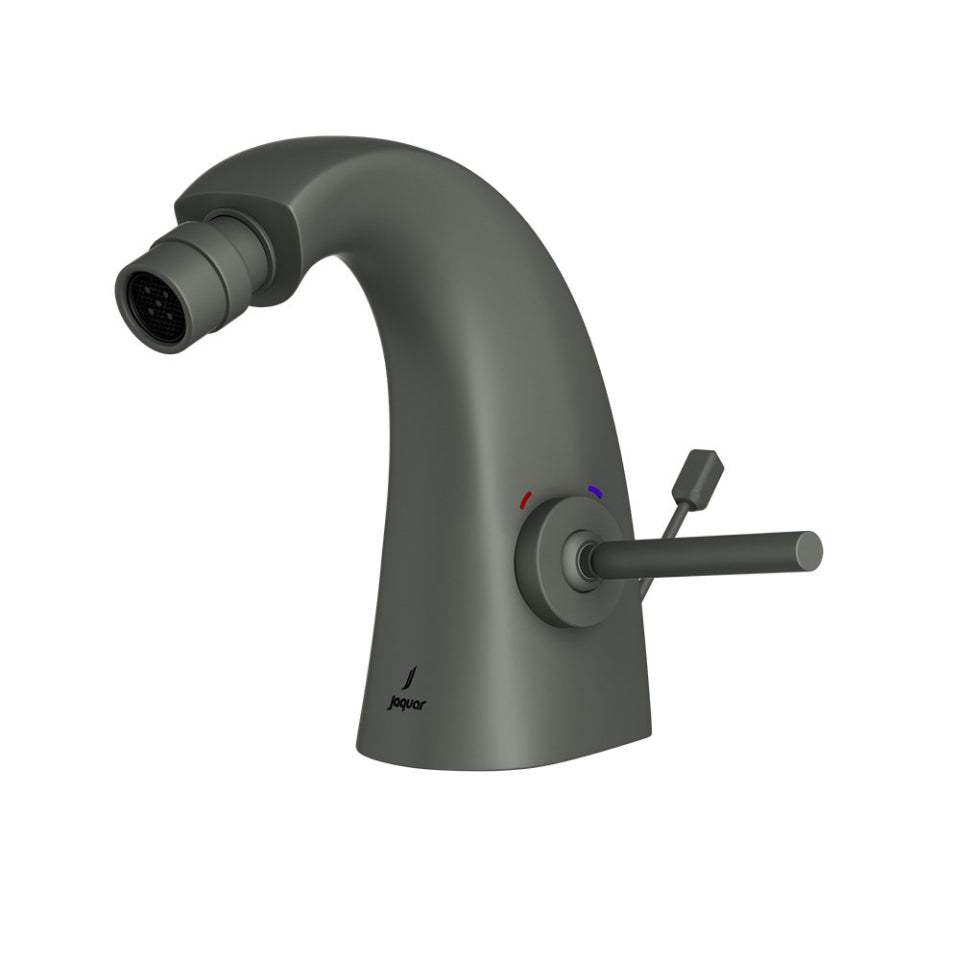 Jaquar Joystick 1-Hole Bidet Mixer - Graphite